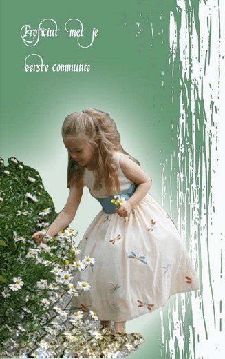E-card Communie & Lentefeest