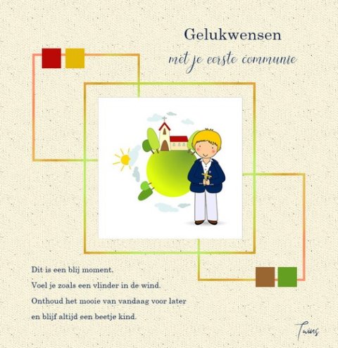 E-card Communie & Lentefeest