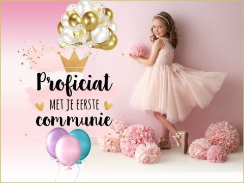 E-card Communie & Lentefeest