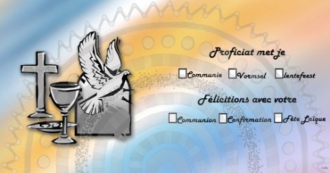 E-card Communie & Lentefeest