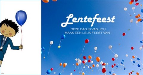 E-card Communie & Lentefeest