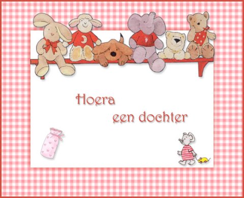 E-card Geboorte