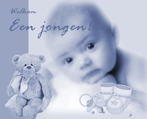 E-card Geboorte