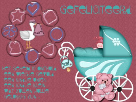 E-card Geboorte