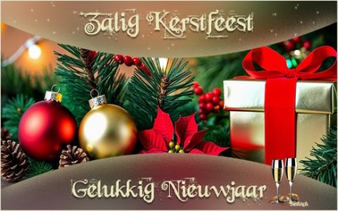 E-card Kerstmis & Nieuwjaar