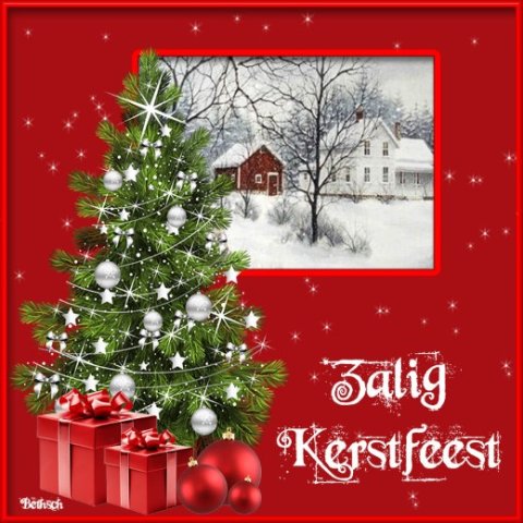 E-card Kerstmis & Nieuwjaar