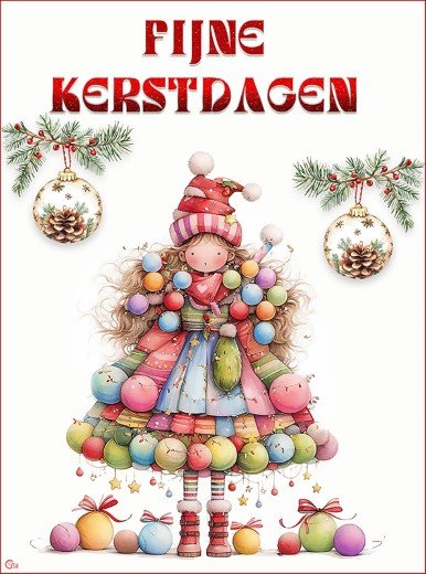 E-card Kerstmis & Nieuwjaar