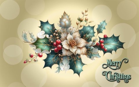 E-card Kerstmis & Nieuwjaar