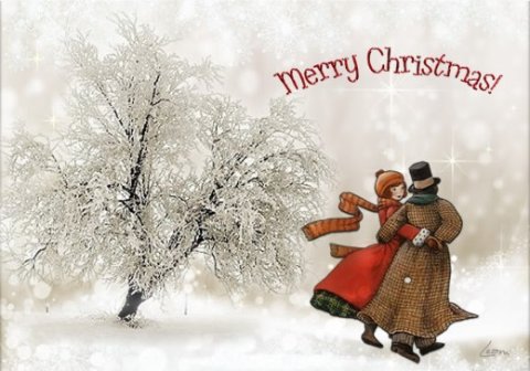 E-card Kerstmis & Nieuwjaar