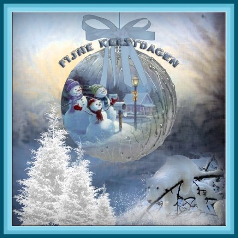 E-card Kerstmis & Nieuwjaar