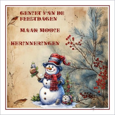 E-card Kerstmis & Nieuwjaar