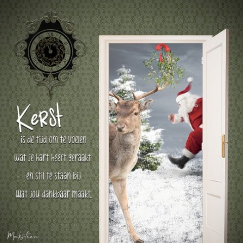 E-card Kerstmis & Nieuwjaar