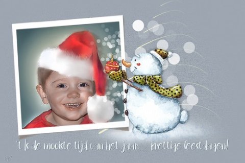 E-card Kerstmis & Nieuwjaar