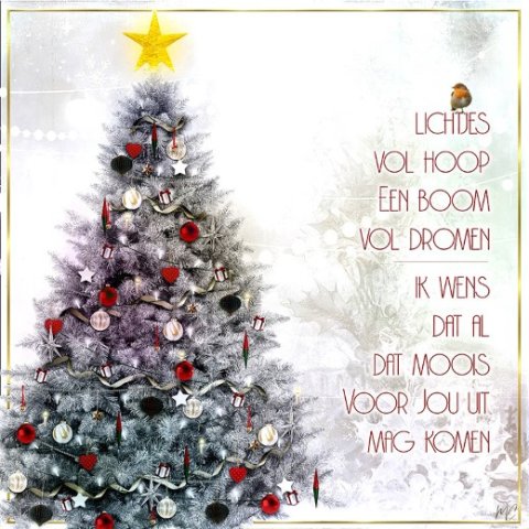 E-card Kerstmis & Nieuwjaar