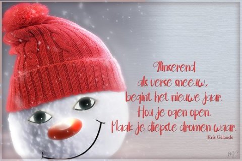 E-card Kerstmis & Nieuwjaar
