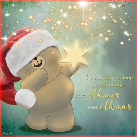 E-card Kerstmis & Nieuwjaar