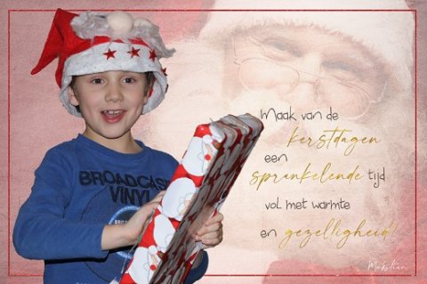 E-card Kerstmis & Nieuwjaar