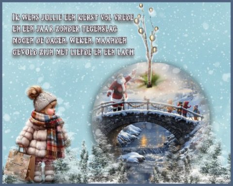 E-card Kerstmis & Nieuwjaar