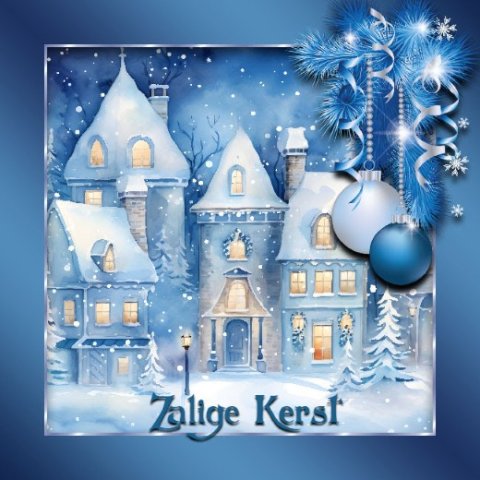 E-card Kerstmis & Nieuwjaar