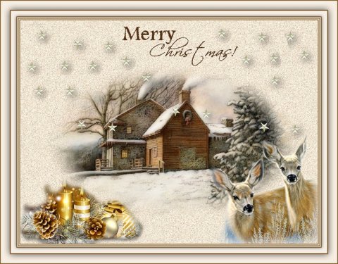 E-card Kerstmis & Nieuwjaar