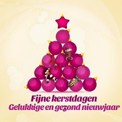 E-card Kerstmis & Nieuwjaar