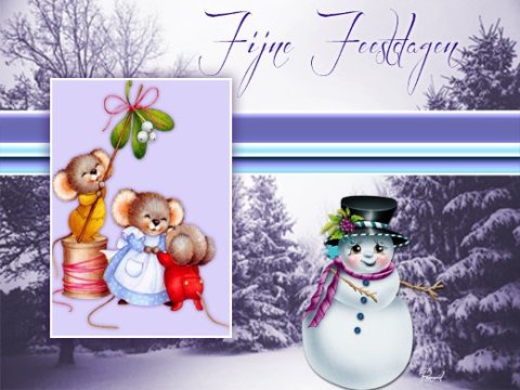 E-card Kerstmis & Nieuwjaar