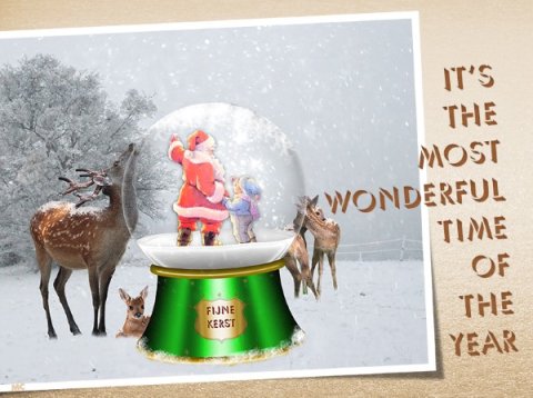 E-card Kerstmis & Nieuwjaar