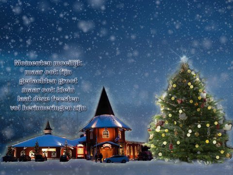 E-card Kerstmis & Nieuwjaar