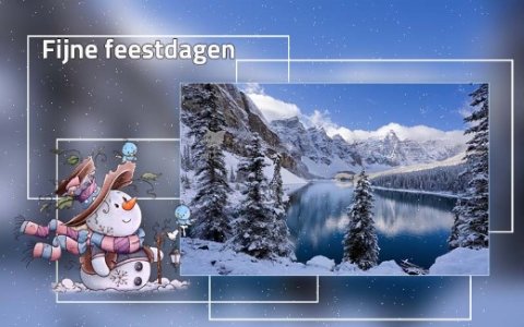 E-card Kerstmis & Nieuwjaar