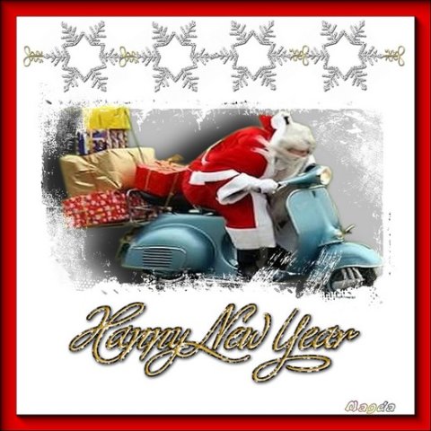 E-card Kerstmis & Nieuwjaar