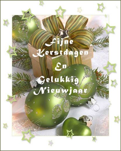 E-card Kerstmis & Nieuwjaar