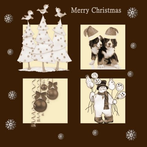 E-card Kerstmis & Nieuwjaar