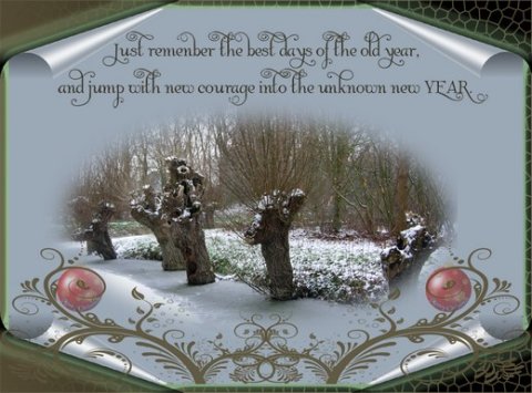 E-card Kerstmis & Nieuwjaar