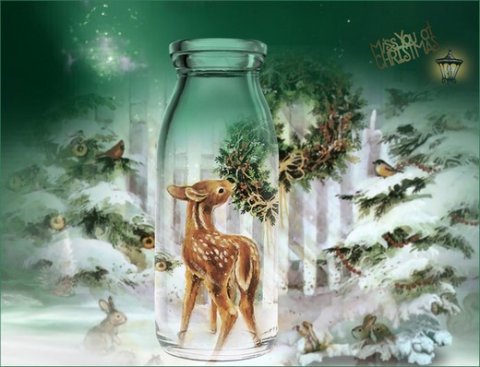 E-card Kerstmis & Nieuwjaar