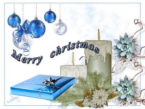 E-card Kerstmis & Nieuwjaar
