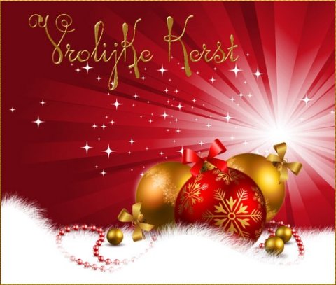E-card Kerstmis & Nieuwjaar