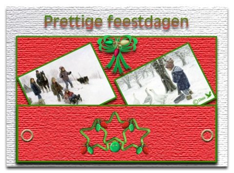 E-card Kerstmis & Nieuwjaar
