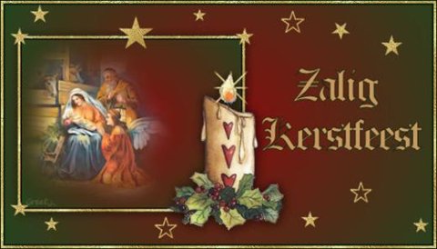 E-card Kerstmis & Nieuwjaar