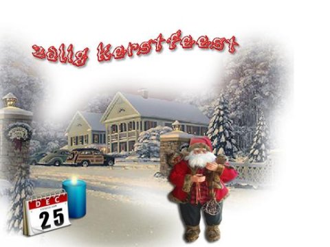 E-card Kerstmis & Nieuwjaar
