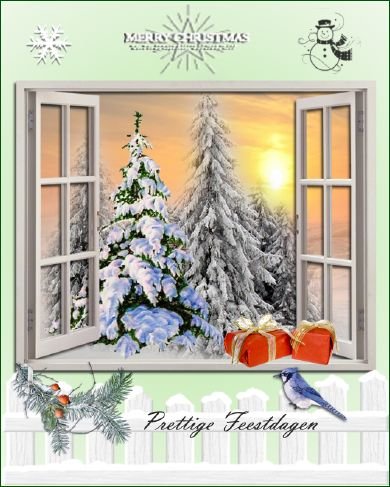 E-card Kerstmis & Nieuwjaar