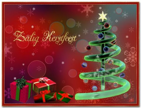 E-card Kerstmis & Nieuwjaar