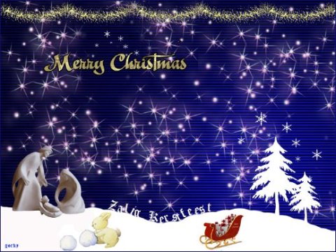 E-card Kerstmis & Nieuwjaar