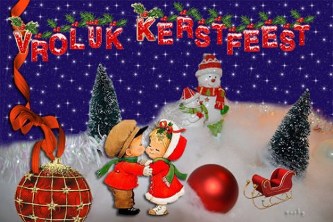 E-card Kerstmis & Nieuwjaar