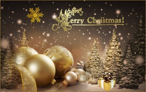 E-card Kerstmis & Nieuwjaar