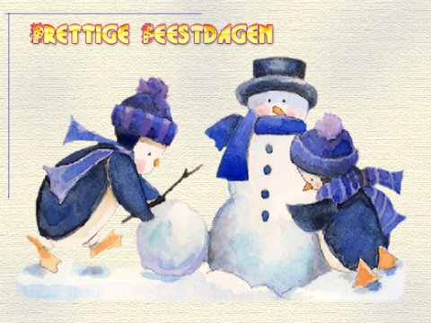 E-card Kerstmis & Nieuwjaar