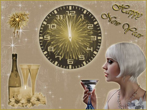 E-card Kerstmis & Nieuwjaar