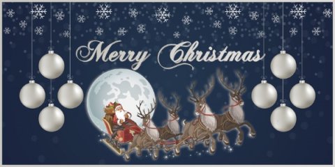 E-card Kerstmis & Nieuwjaar
