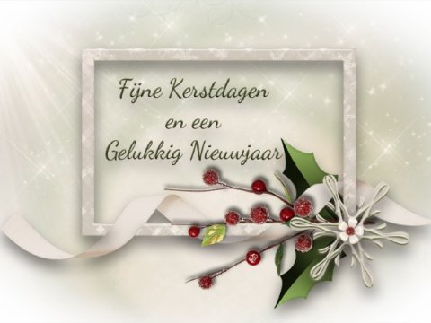 E-card Kerstmis & Nieuwjaar