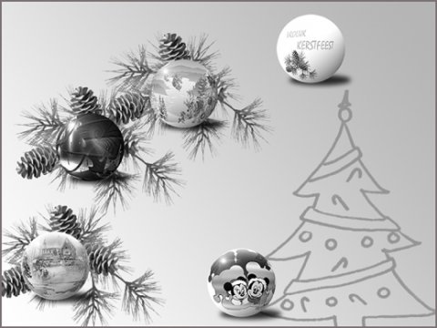 E-card Kerstmis & Nieuwjaar