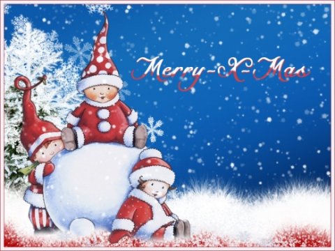 E-card Kerstmis & Nieuwjaar